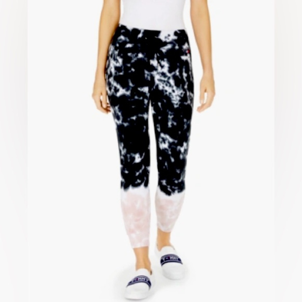 Tommy Hilfiger Sport Cotton Tie-Dyed Jogger Pants Size Small